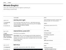 Tablet Screenshot of mihaeladraghici.com